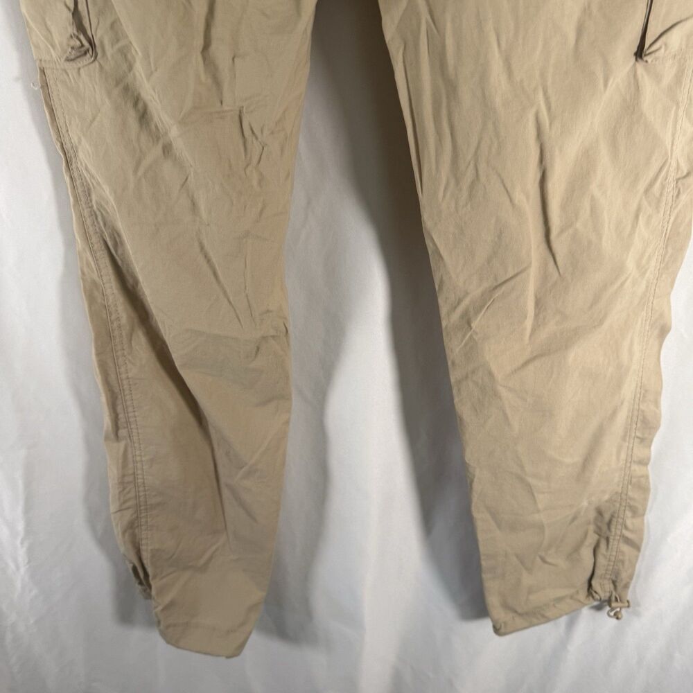 CSG Tactical Joggers Men's Medium Beige Drawstring Cargo Snap Pockets - Picture 9 of 9